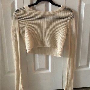 Cropped sweater